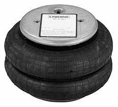 Value Collection - 100 psi Actuation: 595 Lb Ext, 2,865 Lb Compr, 3/8-16 & 3/8-16, 4-1/2" Stroke Len, Bellow Double Convolute Air Spring - 7.7" Extended Height, 3.2" Compressed Height, 6-1/2" Max OD at 100 psi, 215 to 2,025 Lb Capacity - Industrial Tool & Supply