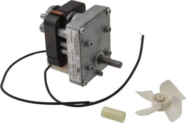 Value Collection - 115 Volt, 5 RPM, 680:1 Gear Ratio, CM Gearmotor - 50 Torque - Industrial Tool & Supply