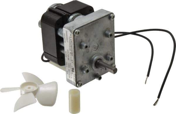 Made in USA - 115 Volt, 10 RPM, 340:1 Gear Ratio, CM Gearmotor - 50 Torque - Industrial Tool & Supply