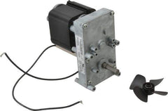 Made in USA - 115 Volt, 50 RPM, 63:1 Gear Ratio, ESP Gearmotor - 30 Torque - Industrial Tool & Supply