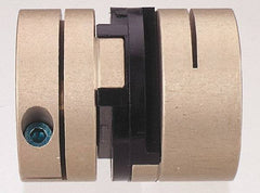 Value Collection - Flexible Oldham Coupling - 1" OD, 1.28" OAL, Delrin - Industrial Tool & Supply