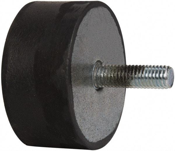 Tech Products - 1815 Lb Capacity, 1/2-13 Plate/Stud Vibration Isolator - 3-1/8" Diam, 1-1/2" High - Industrial Tool & Supply