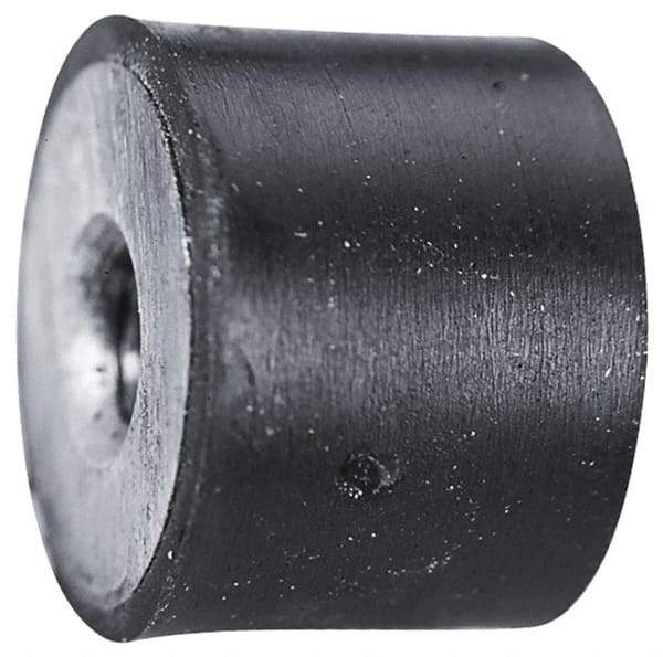 Tech Products - 360 Lb Capacity, 1/2-13 Stud/Stud Vibration Isolator - 3-1/8" Diam, 1-1/2" High - Industrial Tool & Supply