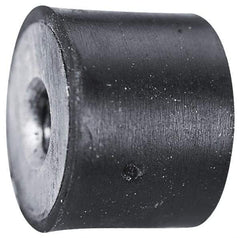 Tech Products - 360 Lb Capacity, 1/2-13 Stud/Stud Vibration Isolator - 3-1/8" Diam, 1-1/2" High - Industrial Tool & Supply