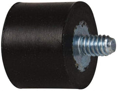 Tech Products - 65 Lb Capacity, 1/4-20 Plate/Stud Vibration Isolator - 1" Diam, 3/4" High - Industrial Tool & Supply