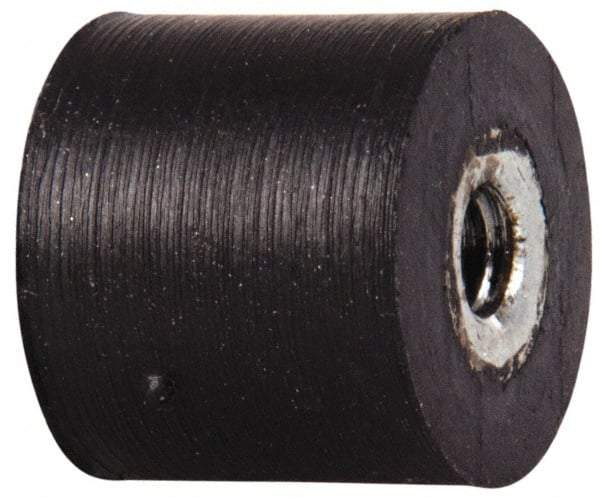 Tech Products - 18 Lb Capacity, 8-32 Plate/Plate Vibration Isolator - 9/16" Diam, 1/2" High - Industrial Tool & Supply