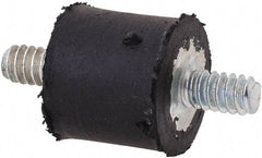 Tech Products - 4 Lb Capacity, 6-32 Stud/Stud Vibration Isolator - 7/16" Diam, 13/32" High - Industrial Tool & Supply