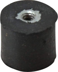 Tech Products - 18 Lb Capacity, 6-32 Plate/Plate Vibration Isolator - 9/16" Diam, 1/2" High - Industrial Tool & Supply
