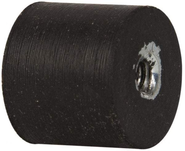 Tech Products - 26 Lb Capacity, 6-32 Plate/Plate Vibration Isolator - 9/16" Diam, 1/2" High - Industrial Tool & Supply