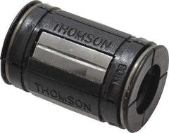 Thomson Industries - 8mm ID, 310 Lb Dynamic Load Capacity, Closed Linear Bearing - 16mm OD - Industrial Tool & Supply