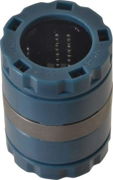Thomson Industries - 20mm ID, 4,000 Lb Dynamic Load Capacity, Closed Linear Bearing - 32mm OD - Industrial Tool & Supply