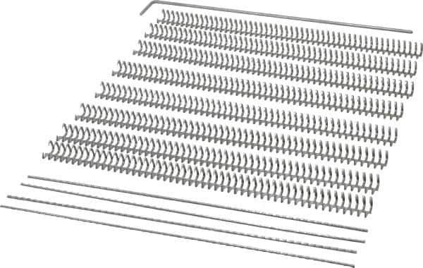 Value Collection - Conveyor Belt Lacing - 12" OAL x 12" Belt Width, 1/8 to 5/32" Belt - Industrial Tool & Supply
