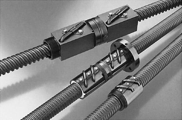 Thomson Industries - 3" Long, Standard Ballnut - 1" Lead Width, 1" Ball Circle Diam - Industrial Tool & Supply