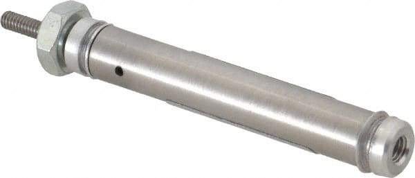 Norgren - 1" Stroke x 5/16" Bore Single Acting Air Cylinder - 10-32 Port, 5-40 Rod Thread - Industrial Tool & Supply
