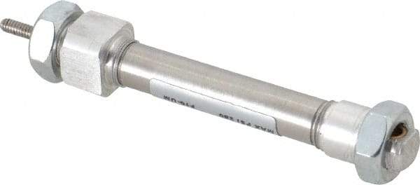 Norgren - 1/2" Stroke Single Acting Air Cylinder - 10-32 Port, 10-32 Rod Thread - Industrial Tool & Supply