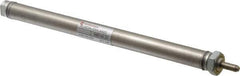 Norgren - 3" Stroke Single Acting Air Cylinder - 10-32 Port, 10-32 Rod Thread - Industrial Tool & Supply