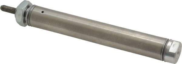 Norgren - 2" Stroke x 9/16" Bore Single Acting Air Cylinder - 10-32 Port, 10-32 Rod Thread - Industrial Tool & Supply