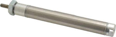 Norgren - 3" Stroke x 9/16" Bore Double Acting Air Cylinder - 10-32 Port, 10-32 Rod Thread - Industrial Tool & Supply