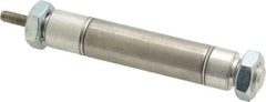 Norgren - 1" Stroke x 9/16" Bore Double Acting Air Cylinder - 10-32 Port, 10-32 Rod Thread - Industrial Tool & Supply
