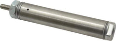 Norgren - 2" Stroke x 3/4" Bore Single Acting Air Cylinder - 1/8 Port, 1/4-28 Rod Thread - Industrial Tool & Supply