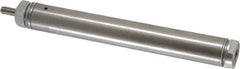 Norgren - 3" Stroke x 3/4" Bore Single Acting Air Cylinder - 1/8 Port, 1/4-28 Rod Thread - Industrial Tool & Supply