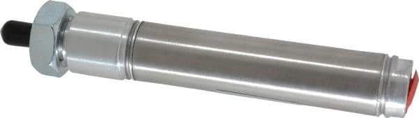 Norgren - 2" Stroke x 3/4" Bore Double Acting Air Cylinder - 1/8 Port, 1/4-28 Rod Thread - Industrial Tool & Supply