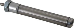 Norgren - 3" Stroke x 3/4" Bore Double Acting Air Cylinder - 1/8 Port, 1/4-28 Rod Thread - Industrial Tool & Supply