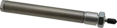 Norgren - 4" Stroke x 3/4" Bore Double Acting Air Cylinder - 1/8 Port, 1/4-28 Rod Thread - Industrial Tool & Supply