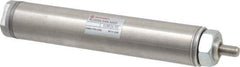 Norgren - 3" Stroke x 1-1/16" Bore Single Acting Air Cylinder - 1/8 Port, 5/16-24 Rod Thread - Industrial Tool & Supply