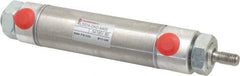 Norgren - 2" Stroke x 1-1/16" Bore Double Acting Air Cylinder - 1/8 Port, 5/16-24 Rod Thread - Industrial Tool & Supply