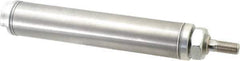 Norgren - 3" Stroke x 1-1/4" Bore Single Acting Air Cylinder - 1/8 Port, 7/16-20 Rod Thread - Industrial Tool & Supply