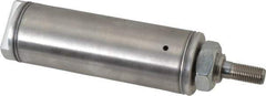 Norgren - 2" Stroke x 1-1/2" Bore Single Acting Air Cylinder - 1/8 Port, 7/16-20 Rod Thread - Industrial Tool & Supply