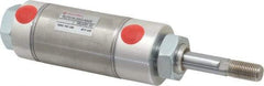 Norgren - 1" Stroke x 1-1/2" Bore Double Acting Air Cylinder - 1/8 Port, 7/16-20 Rod Thread - Industrial Tool & Supply