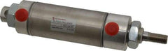 Norgren - 2" Stroke x 1-1/2" Bore Double Acting Air Cylinder - 1/8 Port, 7/16-20 Rod Thread - Industrial Tool & Supply