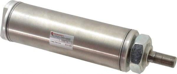 Norgren - 2" Stroke x 1-3/4" Bore Single Acting Air Cylinder - 1/4 Port, 1/2-20 Rod Thread - Industrial Tool & Supply