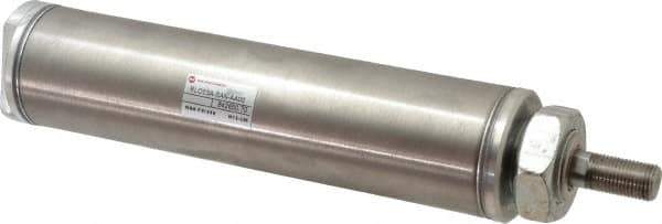 Norgren - 3" Stroke x 1-3/4" Bore Single Acting Air Cylinder - 1/4 Port, 1/2-20 Rod Thread - Industrial Tool & Supply