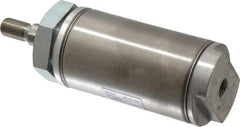 Norgren - 1" Stroke x 2" Bore Single Acting Air Cylinder - 1/4 Port, 1/2-20 Rod Thread - Industrial Tool & Supply