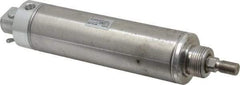 Norgren - 3" Stroke x 2" Bore Single Acting Air Cylinder - 1/4 Port, 1/2-20 Rod Thread - Industrial Tool & Supply