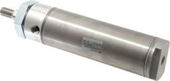 Norgren - 4" Stroke x 2" Bore Double Acting Air Cylinder - 1/4 Port, 1/2-20 Rod Thread - Industrial Tool & Supply