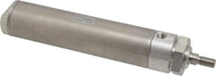 Norgren - 6" Stroke x 2" Bore Double Acting Air Cylinder - 1/4 Port, 1/2-20 Rod Thread - Industrial Tool & Supply