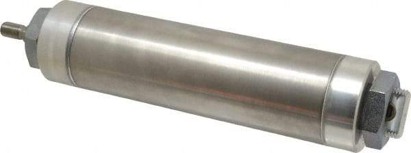 Norgren - 6" Stroke x 2-1/2" Bore Double Acting Air Cylinder - 1/4 Port, 1/2-20 Rod Thread - Industrial Tool & Supply