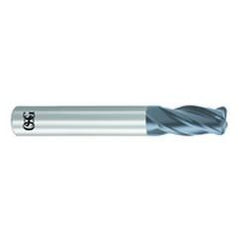 3/16" Dia. - 2" OAL - .020 CR-Solid Carbide - HP End Mill-  FL - Industrial Tool & Supply