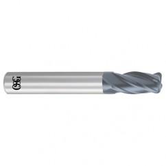 7/16 x 7/16 x 1 x 2-3/4 4Fl .030 C/R Carbide End Mill - WXL - Industrial Tool & Supply