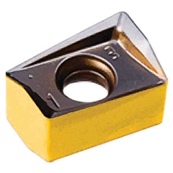 Iscar - H490 ANCX120508 Grade IC380 Carbide Milling Insert - TiCN/TiN Finish, 0.372" Thick, 0.8mm Corner Radius - Industrial Tool & Supply