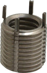Recoil - M12x1.75 Internal, M16x1.50 External, 16mm Insert Length, Thin Wall Keylocking Thread Inserts - Stainless Steel, Passivated Finish, Grade 303 - Industrial Tool & Supply