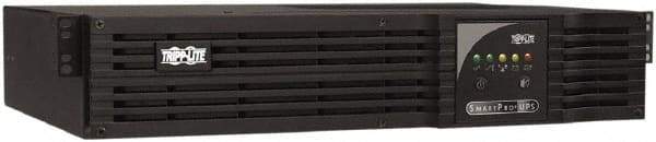 Tripp-Lite - 15 Amp, 1,500 VA, Tower & Rack Mount Line Interactive Backup Uninterruptible Power Supply - Backup 6 min with Full Load & 10 min with Half Load, 120 VAC Input & Output, 1,440 Watt Output, 1 Phases, 8 Outlets - Industrial Tool & Supply