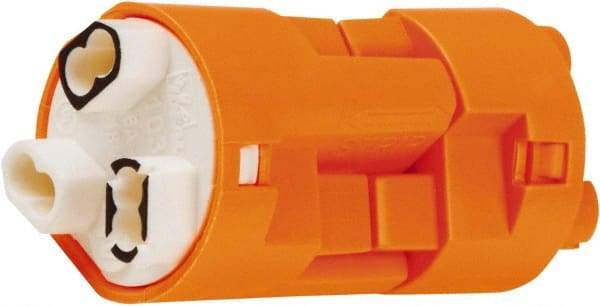 Ideal - 3 Poles, 18-12 AWG, Luminaire Quick Disconnect - For Use with Fluorescent Lamps - Industrial Tool & Supply