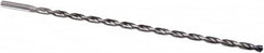 Guhring - 3/16" 135° 2-Flute Solid Carbide Extra Length Drill Bit - Industrial Tool & Supply