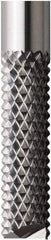 Seco - 3mm Diam, End Mill End, Solid Carbide Diamond Pattern Router Bit - Right Hand Cut, 50mm OAL, Use on Composites - Industrial Tool & Supply