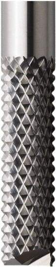 Seco - 1/2" Diam, 1-1/2" LOC, End Mill End, Solid Carbide Diamond Pattern Router Bit - Right Hand Cut, 4" OAL, 1/2" Shank Diam, Use on Composites - Industrial Tool & Supply